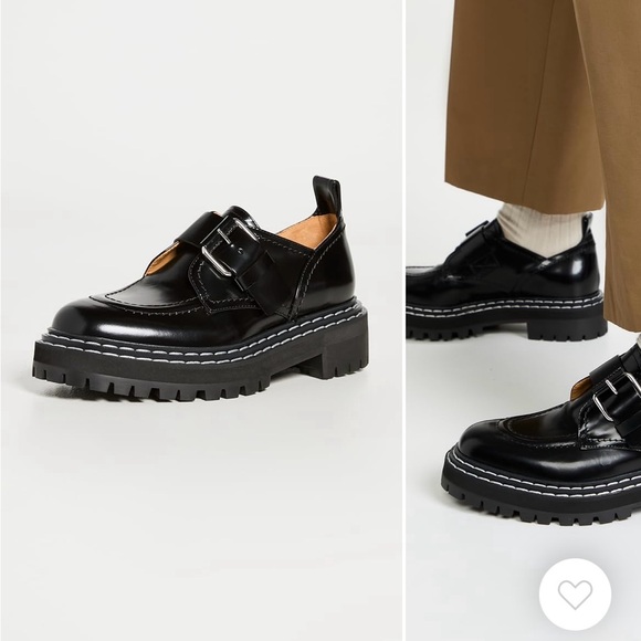 Proenza Schouler Lug Sole Buckle Oxfords - Picture 3 of 17
